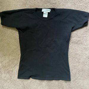 Black Dolce & Gabbana top.